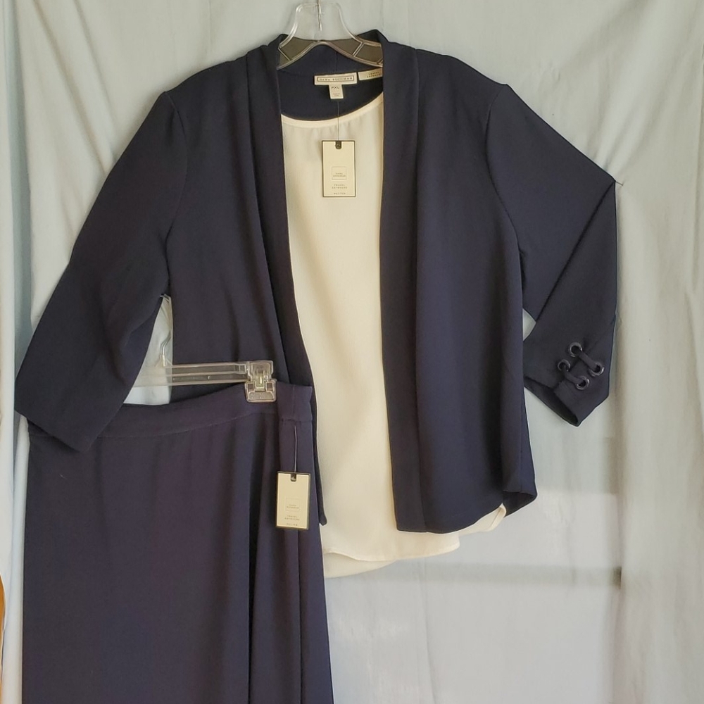 2 piece skirt & jacket set